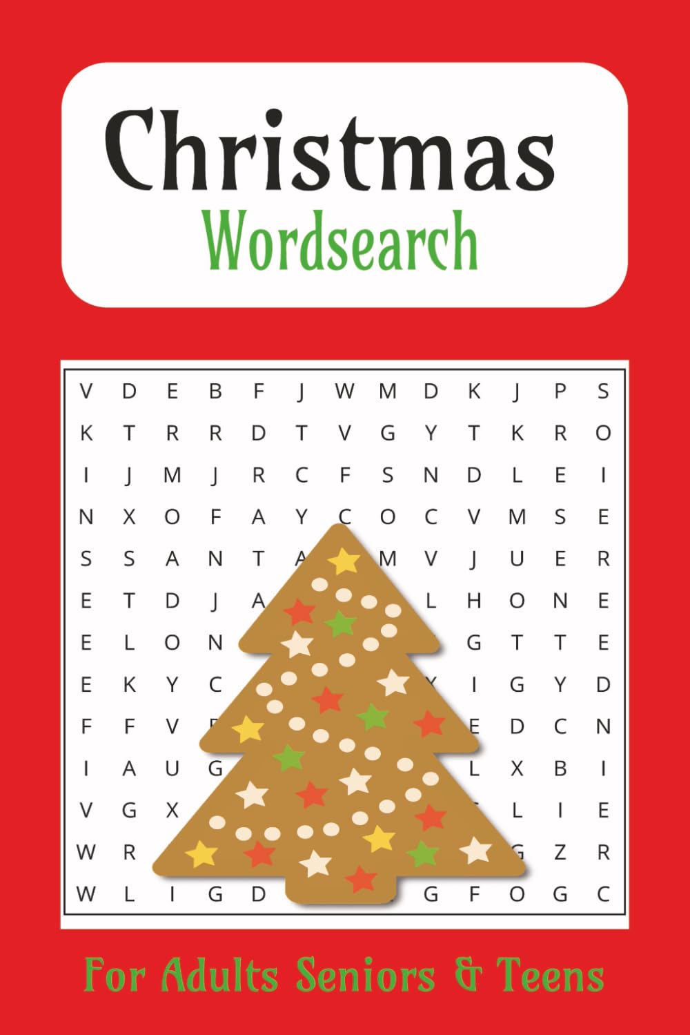 Christmas Word Search Puzzle Book: Word Searches With Easy To Read Print About Christmas, Festivity, XMAS and More | 6x9 inches, 110 pages | 50+ puzzles.....Gift for Vacation, Holidays and Freetime.