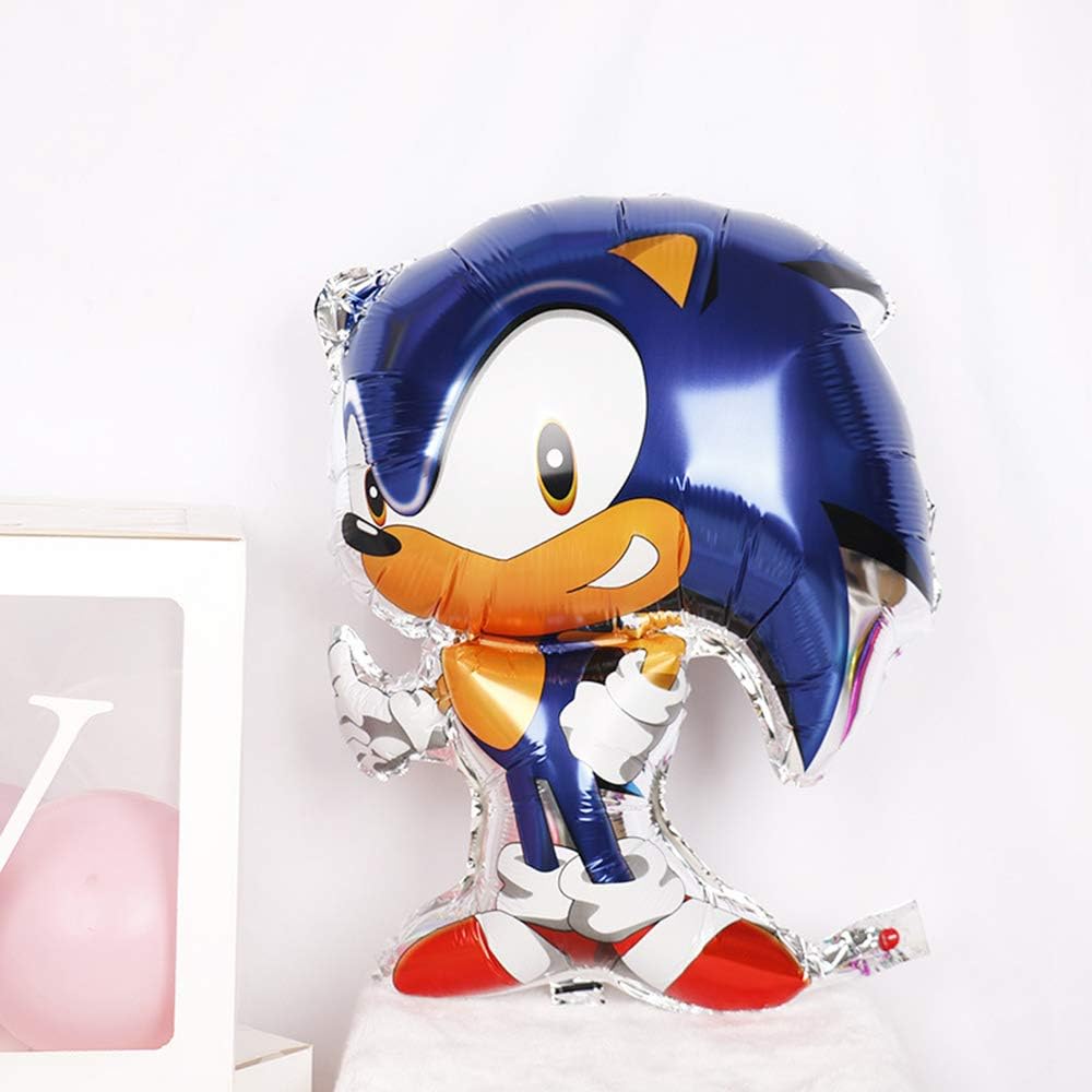 Sonic The Hedgehog Themed Birthday Party Decorations – Sonic The Hedgehog Helium Balloons, Balloons For Sonic The Hedgehog Party Supplies for Kids and Baby Shower : Toys & Games
