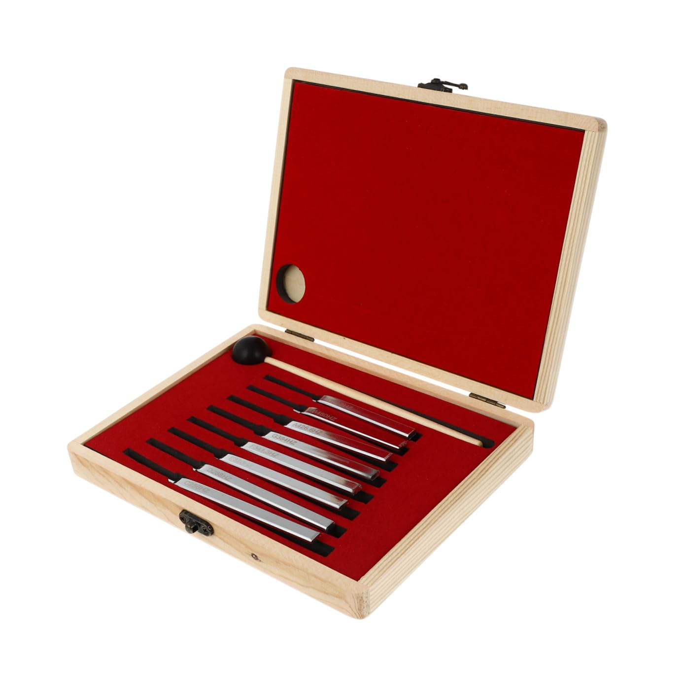 Toddmomy Professionelles Stimmgabel Aus Aluminium Tragbares Mehrzweck Tuning Tool Für Gitarre Violine Cello Und Bratsche 8 Stück Musikinstrumentenzubehör