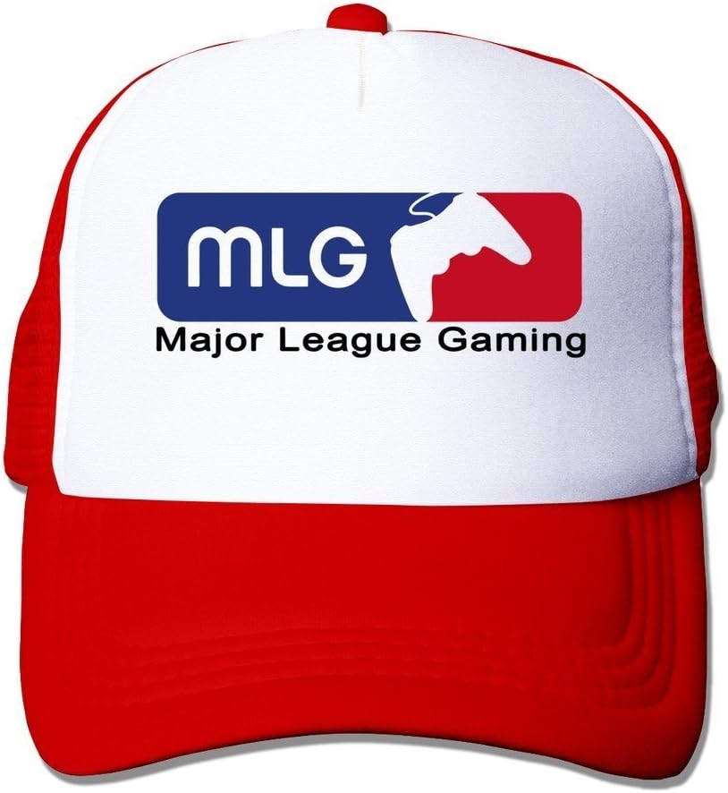 Major League Gaming MLG Esports Logo Mesh Cap Red Misc.