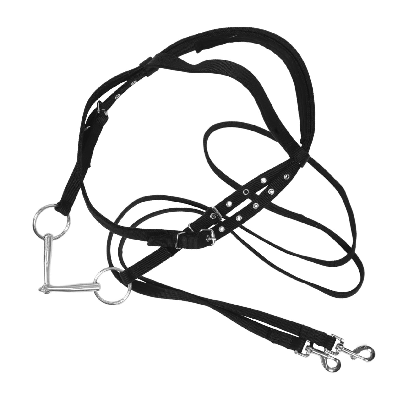 Redini Equestri Corda per Corda da Tiro Briglia da Addestramento Briglie in Corda per Addestramento Accessori per Stalle Accessori per Addestramento