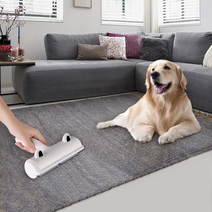 Image of VAGHASIY Pet Hair Remover Roller, Hair Cleaning Tool for Soft Surfaces, Reusable, Cat & Dog Hair Removal, Unisex Adult(1 PCS)