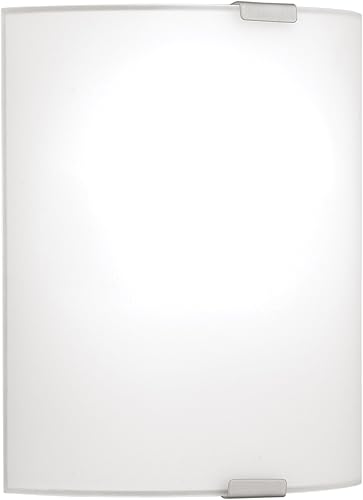 EGLO 84028A Grafik 1 moderno aplique de pared para interiores, regulable, lámpara de espejo LED para pasillo, baño, chimenea, 7 pulgadas,