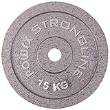 PRODUKTEIGENSCHAFTEN - Die Scheiben bestehen aus Gusseisen im Silbergrauen Look und haben einen Durchmesser von ca. 20-45 cm (2,5 – 20 kg).