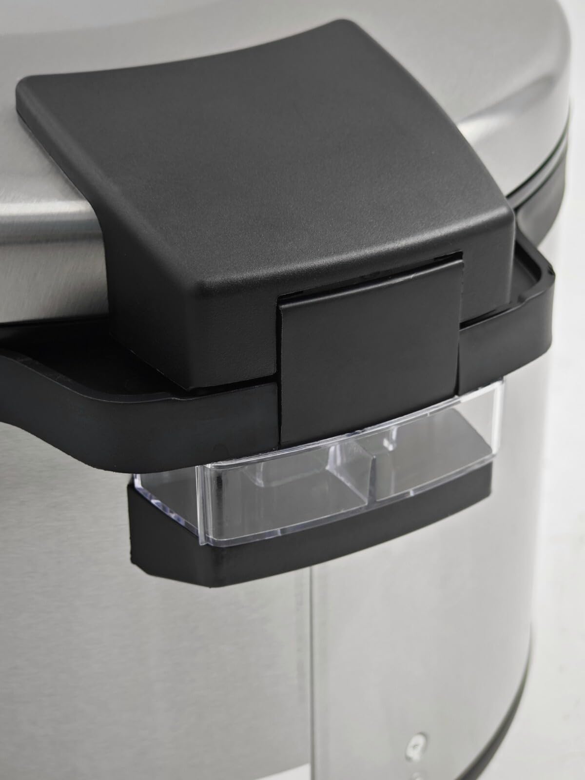 METRO Professional Cuociriso GRC1008, acciaio inox/plastica, 1250 W, 8 L, con manici resistenti al calore, argento