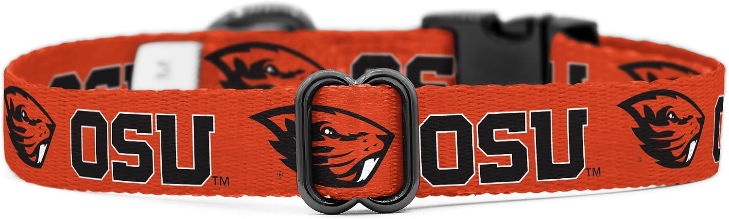Oregon State Beavers NCAA Officially Licensed Collar | Great Gift for Fans | Fits Pets (Small Collar)