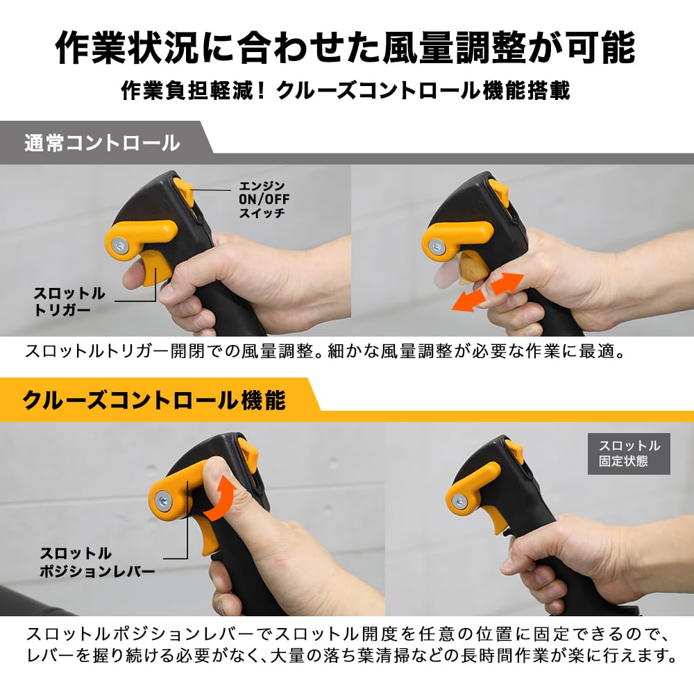 Amazon.co.jp: HAIGE(ハイガー) 背負い式 エンジンブロワー 業務用 