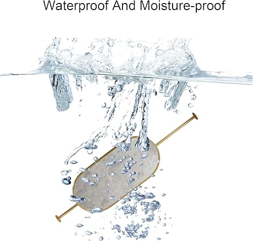 Miniatura 5 de HNYDMF Espejo de techo para colgar en el techo, transparente y práctico, espejo flotante de maquillaje para el hogar, hotel, baño, tocador, espejo
