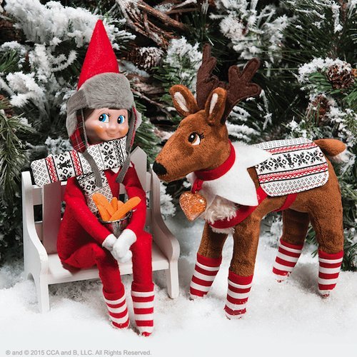 Elf on The Shelf Polar Pattern Set per Renna