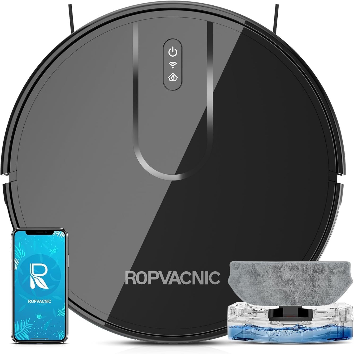 ROPVACNIC Robot Vacuum Cleaner Robot Vacuum