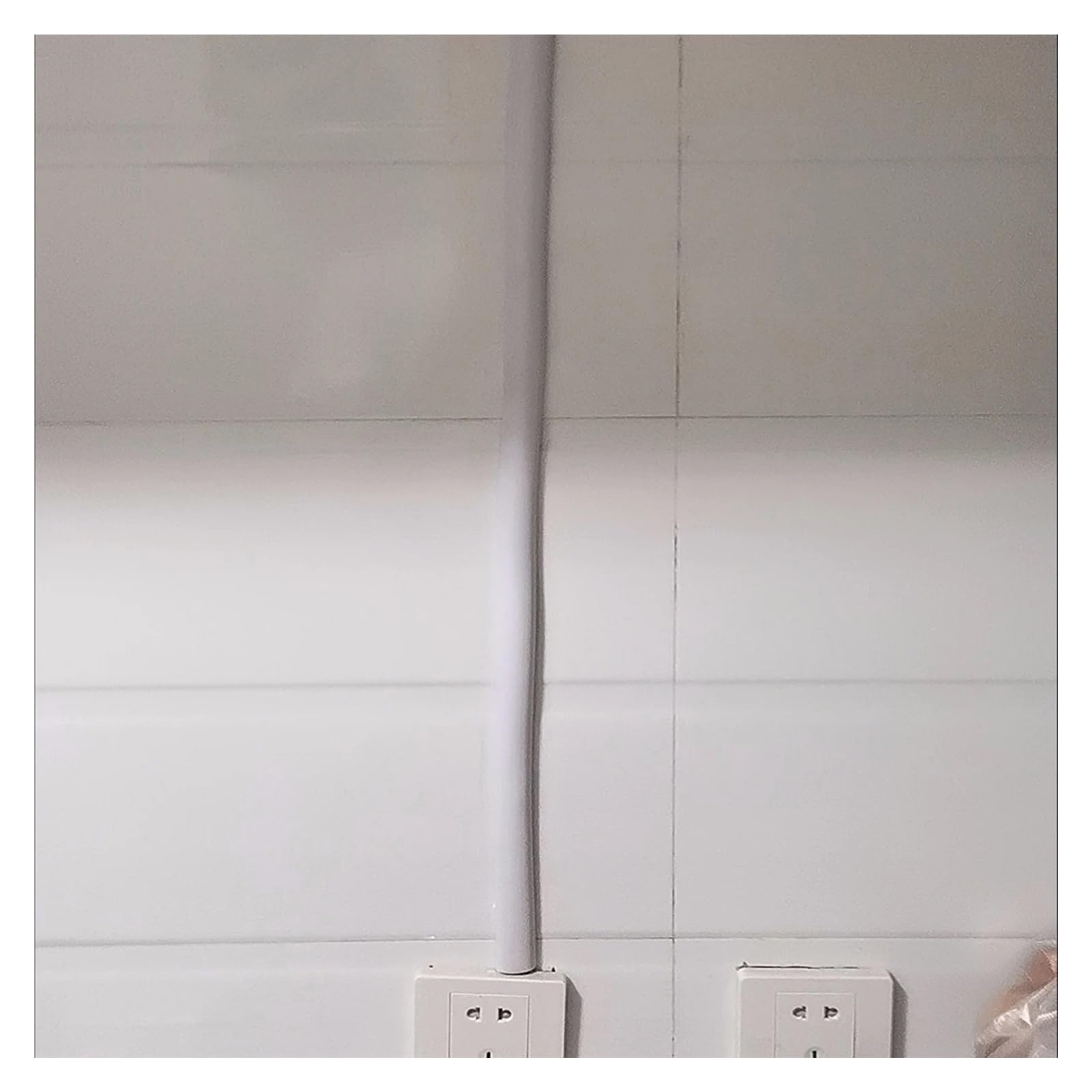 canalina passacavi muro Canale Bianco Per Nascondere I Cavi Elettrici A Parete, 5 6 7 8 9 10 11 12 13 14 15 M Adesivo Guaina Passacavi E Kit Per La Gestione Dei Cavi, Nasconditore Di Cavi(Holds 1 cabl