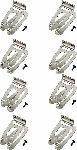 346449-3 & 251314-2 Kit de clip y tornillo para cinturón para ganchos de cinturón sustituye a las herramientas inalámbricas Makita 324705-1 346034-2