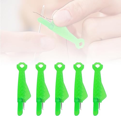 Enhebrador Automático de Agujas para Coser, Juego de Enhebradores Rápidos Tipo Pez Mejorado para Coser a Mano, Herramientas de Enhebrador de Agujas