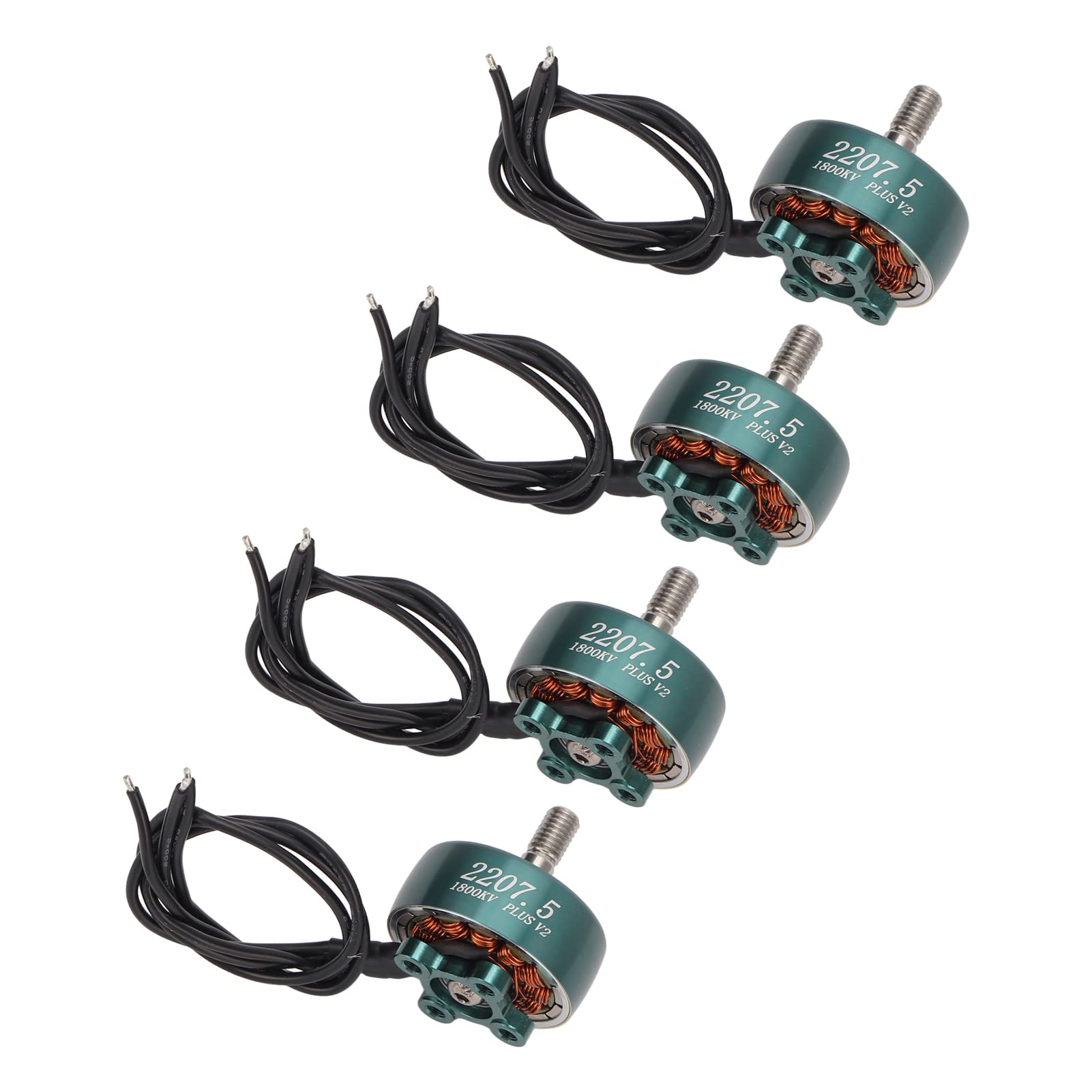 Yinhing 2207.5 Bezszczotkowy Silnik ESC Combo do 5-6-calowych Dronów Wyścigowych Silniki UAV o Dużej Prędkości 2550KV z obsługą BLHeli S 4x Silniki + 4x ESC + Akcesoria (1800KV)