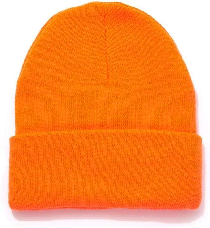 Warmest blaze orange hat Clearance