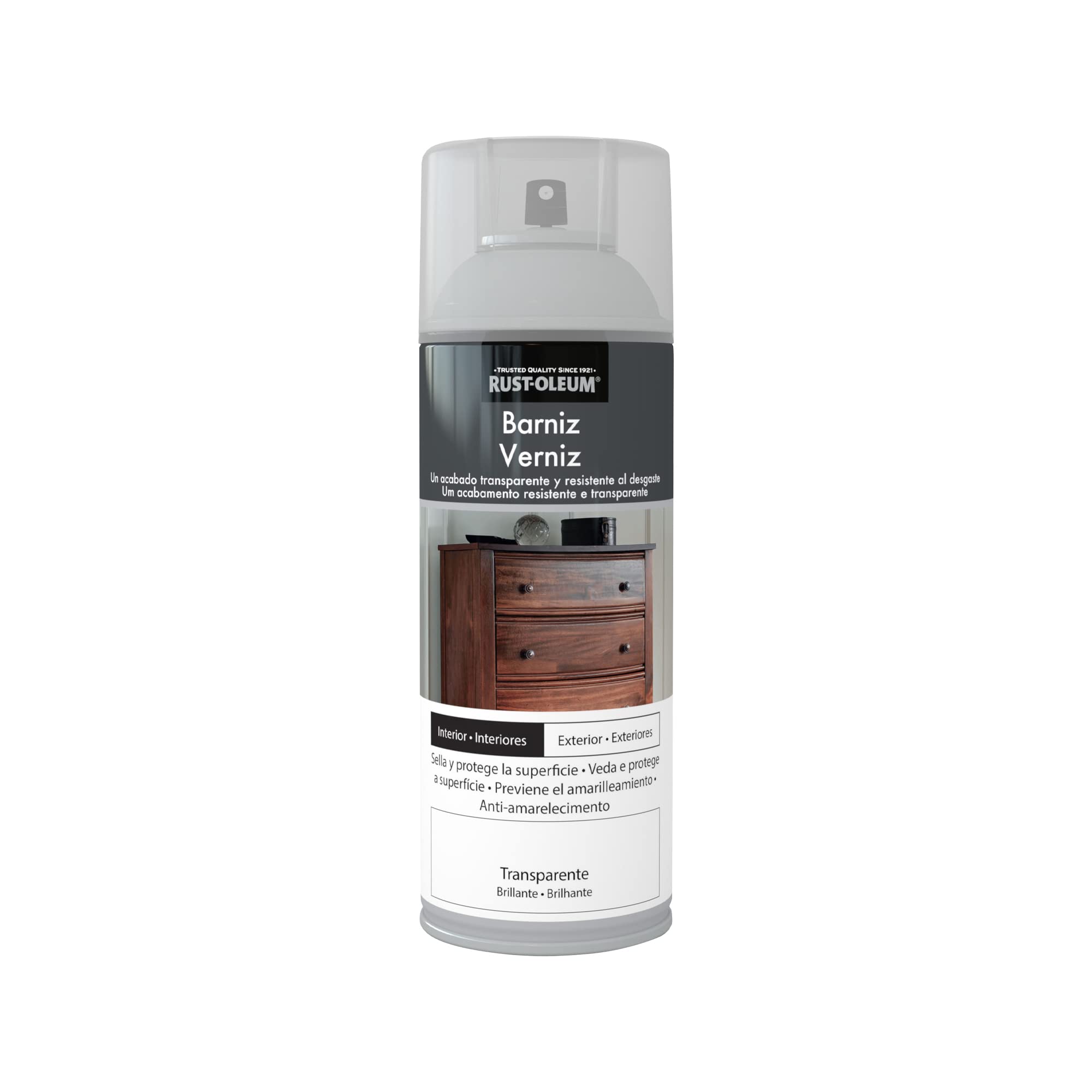 Rust-​Oleum Barniz en spray Brillante Transparente 400 ml