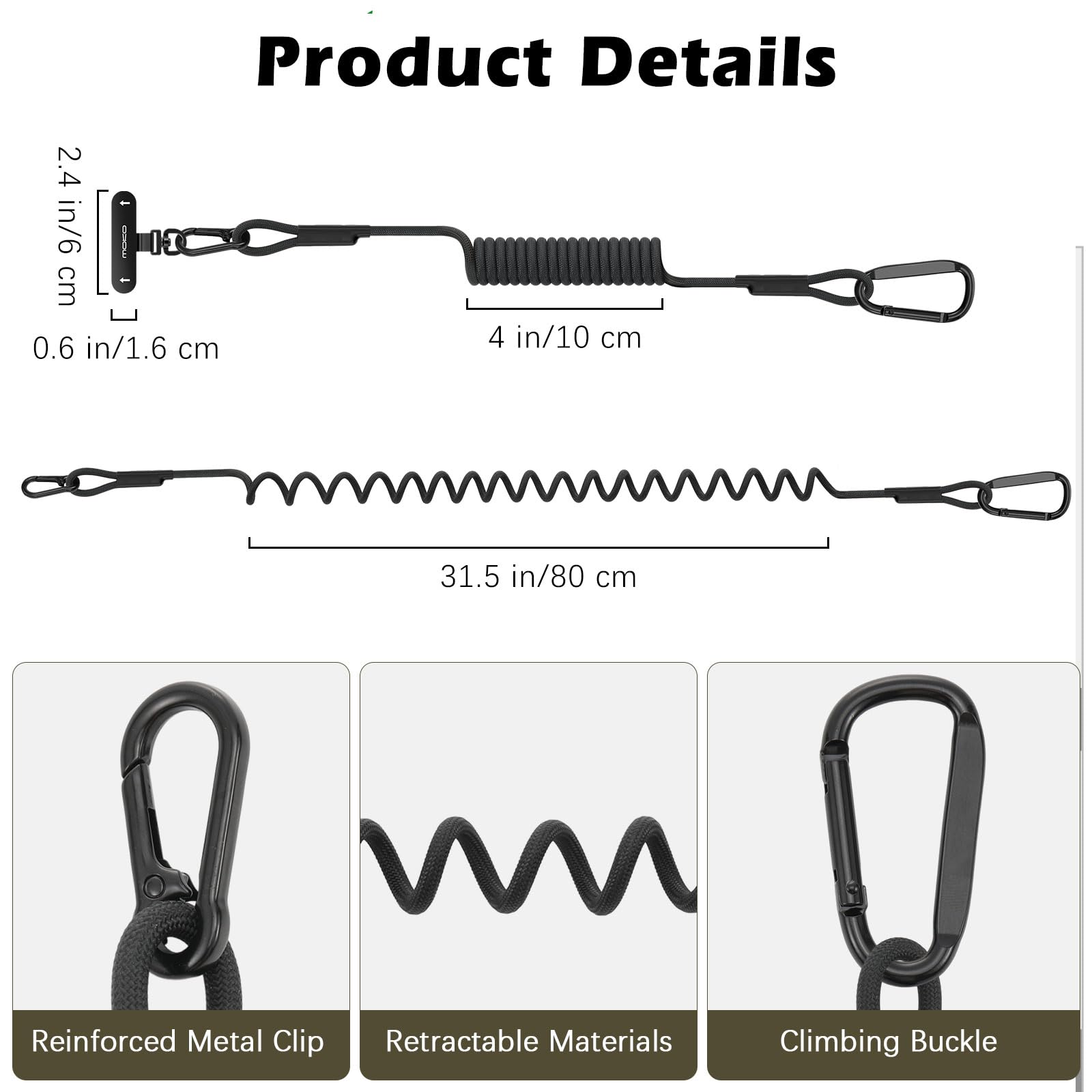 Amazon.com: MoKo Phone Lanyard Tether with Patch, Anti-Theft Cell