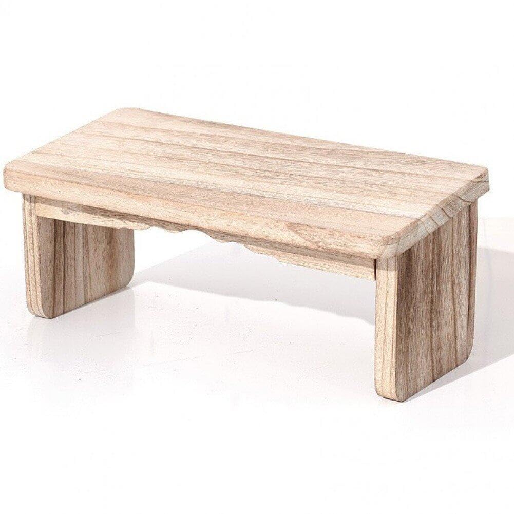 Banc de méditation en bois pour méditer sans douleur au dos