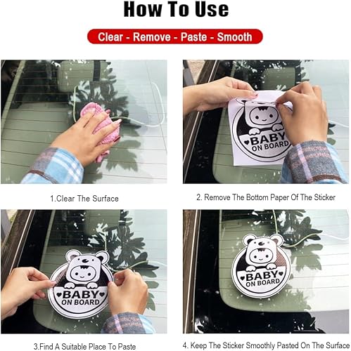 Miniatura 7 de Leniutor 2 calcomanías navideñas de elfo que se asoman, lindas calcomanías de Papá Noel, muñeco de nieve, reno, para ventana, parachoques,