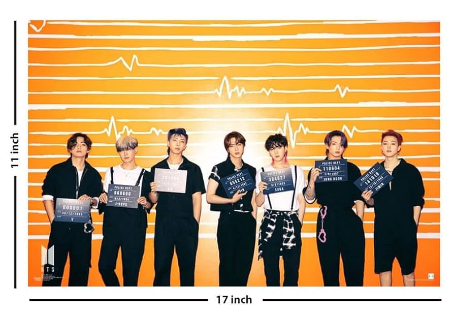 Amazon.com: Scorpio Posters BTS Four Poster Bundle