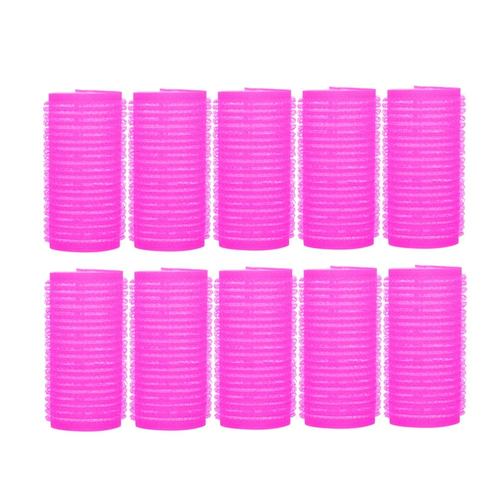 Styling Hair Styling Tool Hair Roller Salon Hairdressing DIY Accessory Roller 10Pcs Plastic No Need to Heat(twenty four#)