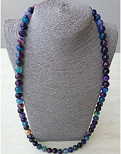 Natural fluorite necklace