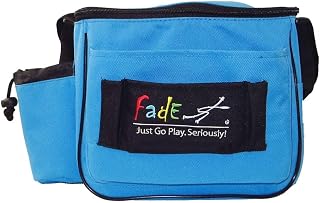 Fade Gear Lite Disc Golf Starter Bag | Light Blue | Beginner Disc Golf Bag | 10+ Disc Capacity
