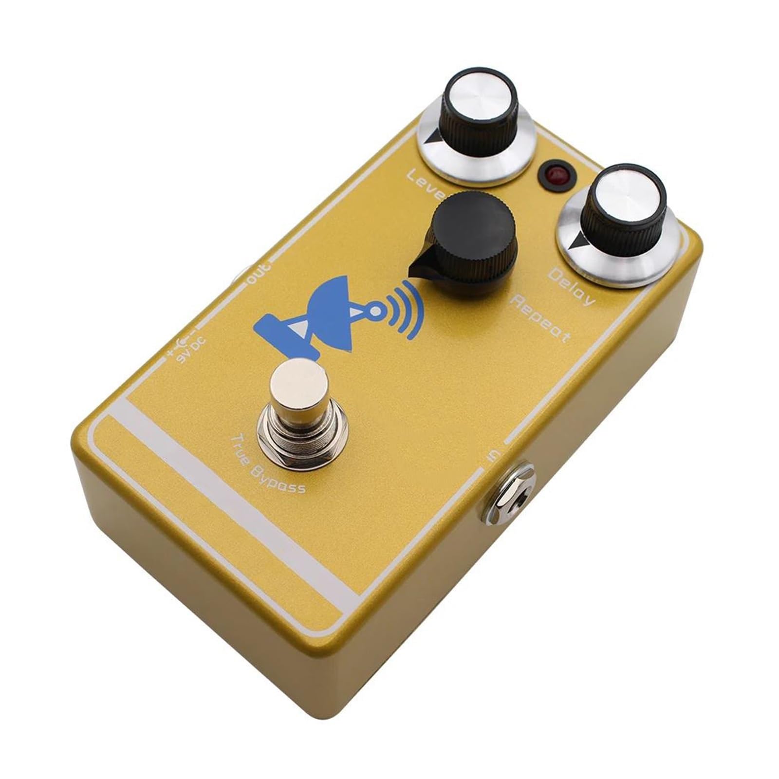 Cyfrowy Analogowy Pedał Efektów Gitarowych Delay Z Akcesoriami Do Ścieżki Sygnału