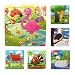 Meshion Wooden Jigsaw Puzzles With Storage Tray Birds Set Kids Toys Preschool Learning Game For 3-5 Years Old Child,Boys,Girls,Pack Of 6(Parrot,Swan,Woodpecker,Flamingo,Eagle,Turkey)