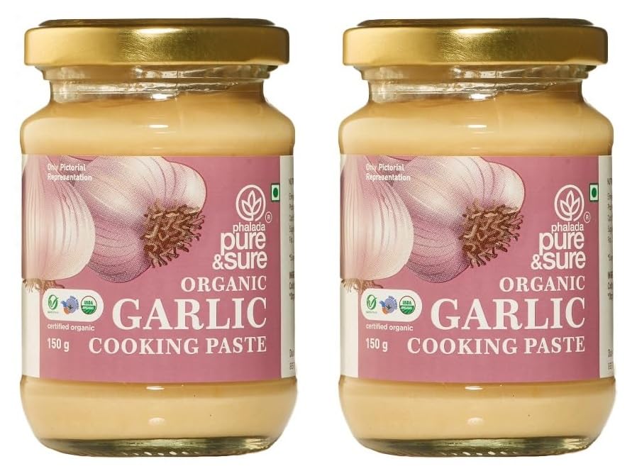 Phalada Pure & Sure Organic Garlic Paste 150Gms X Pack Of 2 (B0CJLXD1MB) Amazon Price History, Amazon Price Tracker
