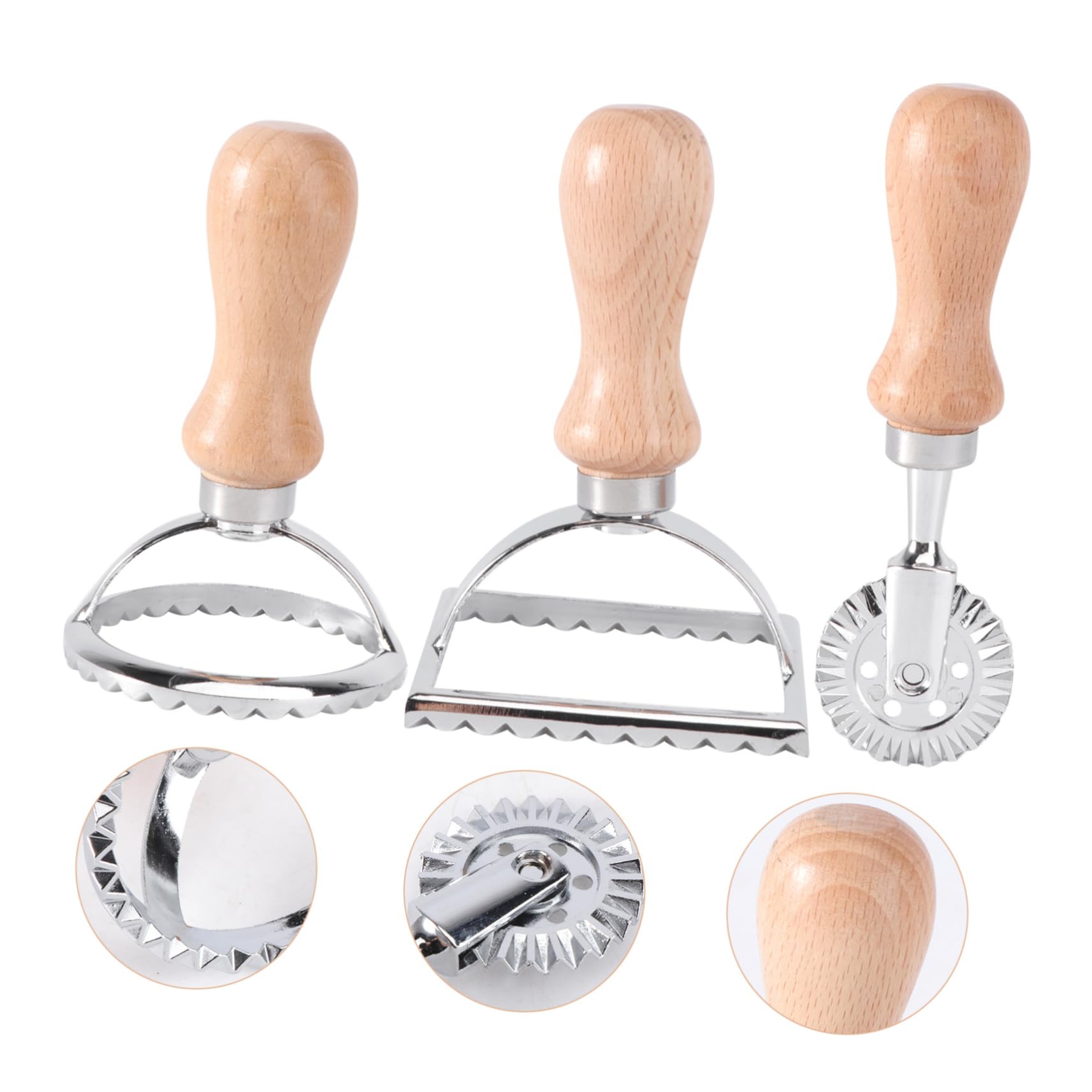 Alipis 6pezzi Per Biscotti Tagliapasta Per Dolci e Ravioli Rotella Utensili Pratici Per Creatività