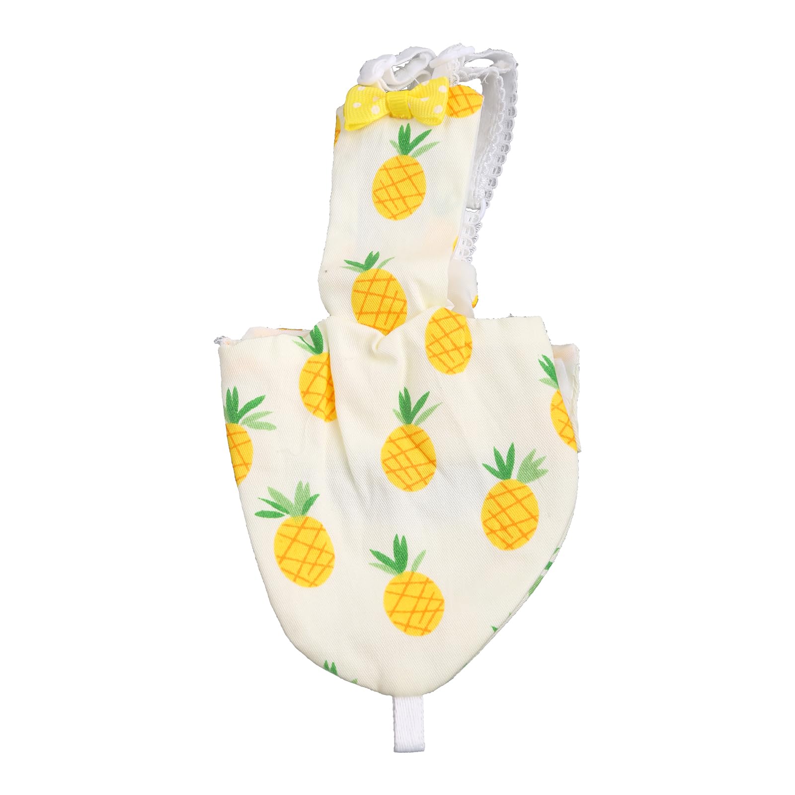 oringnat Bird Diaper Flight Suit Nappy Clothes for Green Cheek Conure Parakeet Cockatiel for Small Birds 4 S