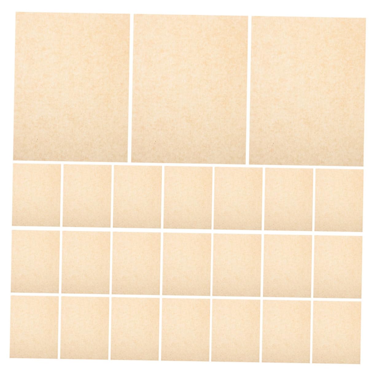 500piezas Papel Antigrasa Para Hornear Papel De Para Barbacoa Pizzas y Aperitivos De Alimentaria Para Frituras y Repostería