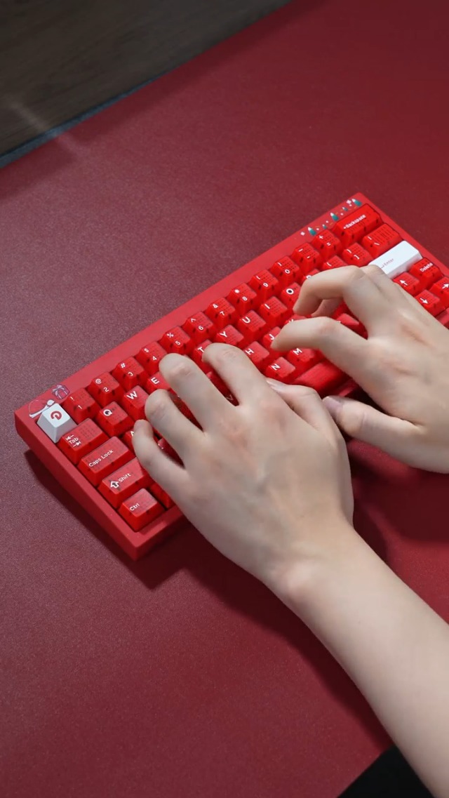 GATERON Magnetic Jade Ruby Keyboard Switches, Linear Factory Pre