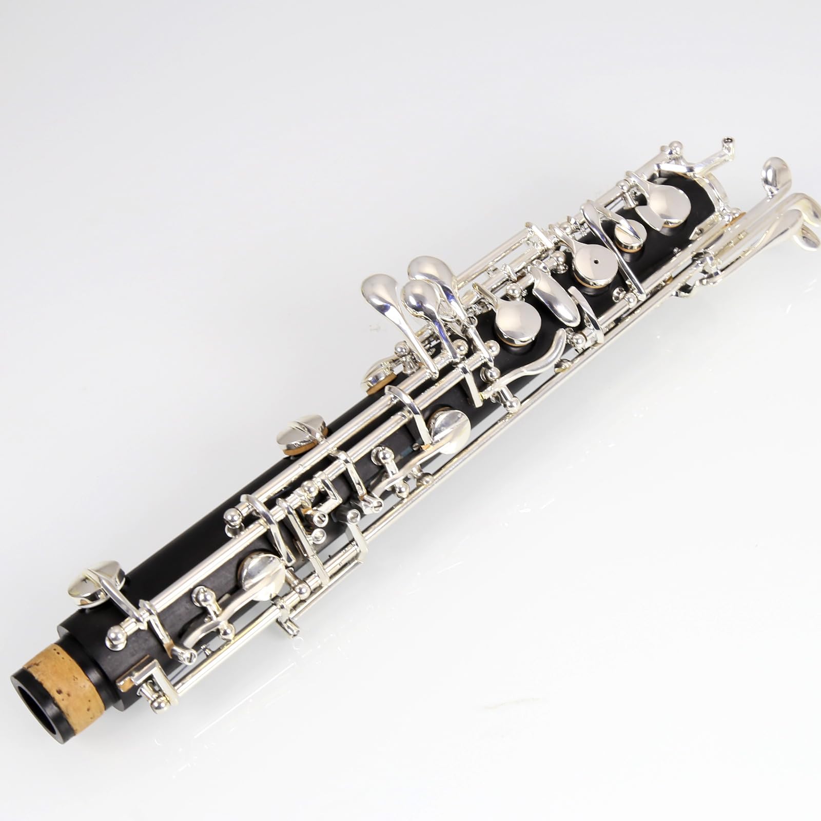 Oboe C-Ton ABS Korpus Versilbert Vollautomatisch mit Zubehör Koffer