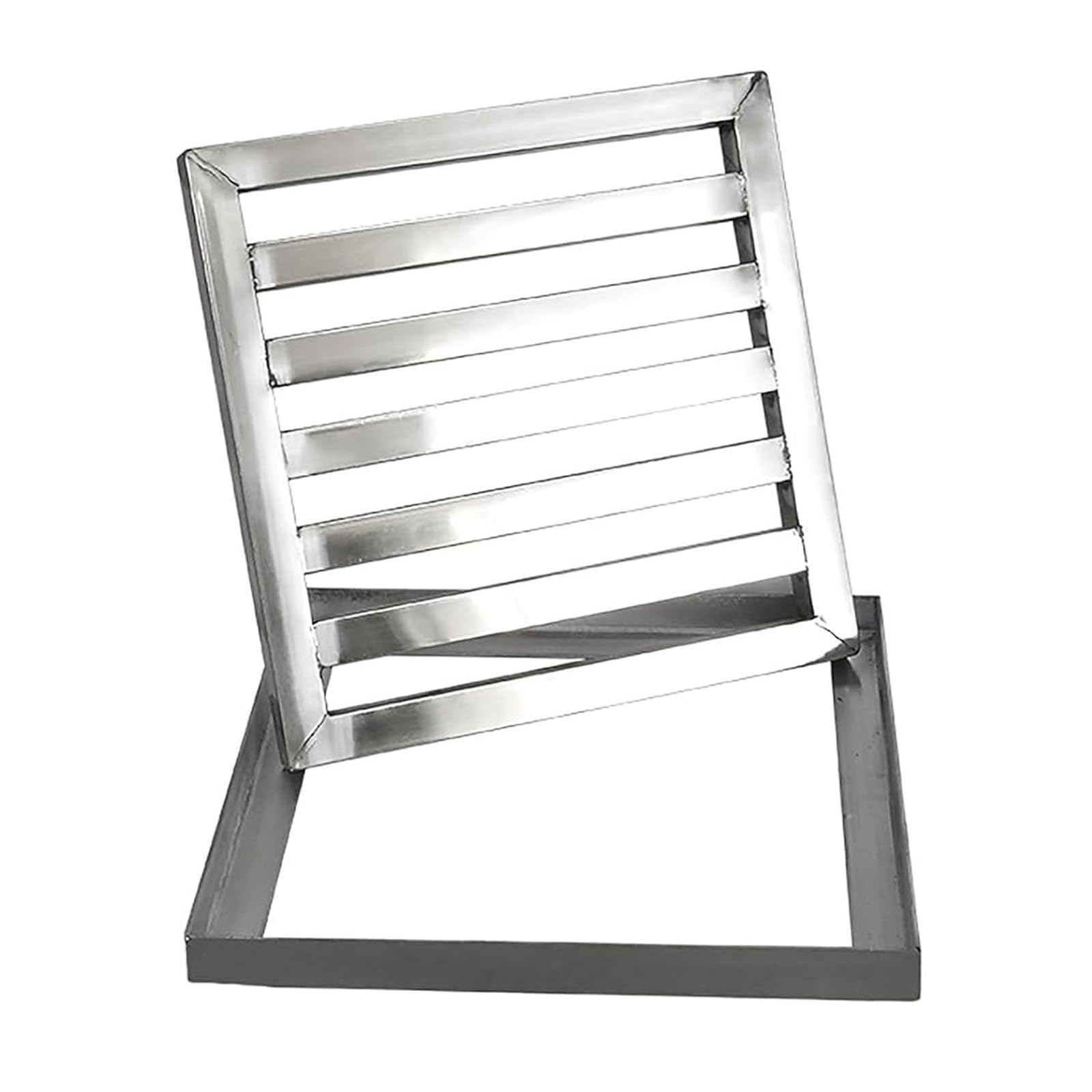 GLDYTVF Stainless Steel Drainage Grate 20in Outdoor Channel Quick Drainage Heavy Duty Load Capacity Ideal for Patios & Interiors 50cm Drainage Solution