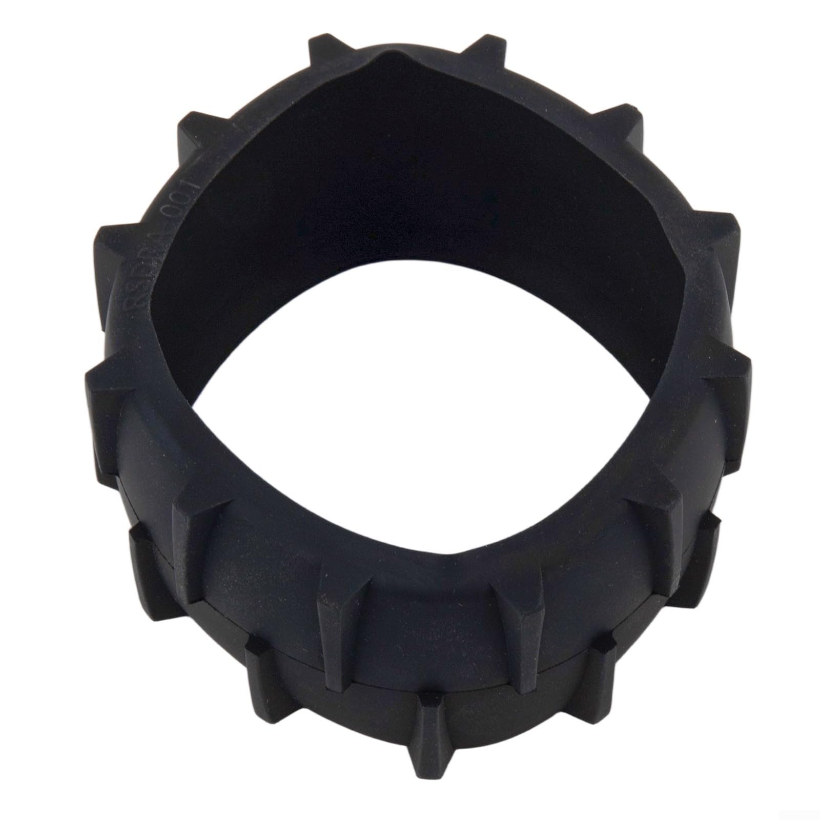 Polea de goma para robot cortacésped Dreame A1, accesorio robusto para cortacésped, fácil cambio, negro (4 unidades)