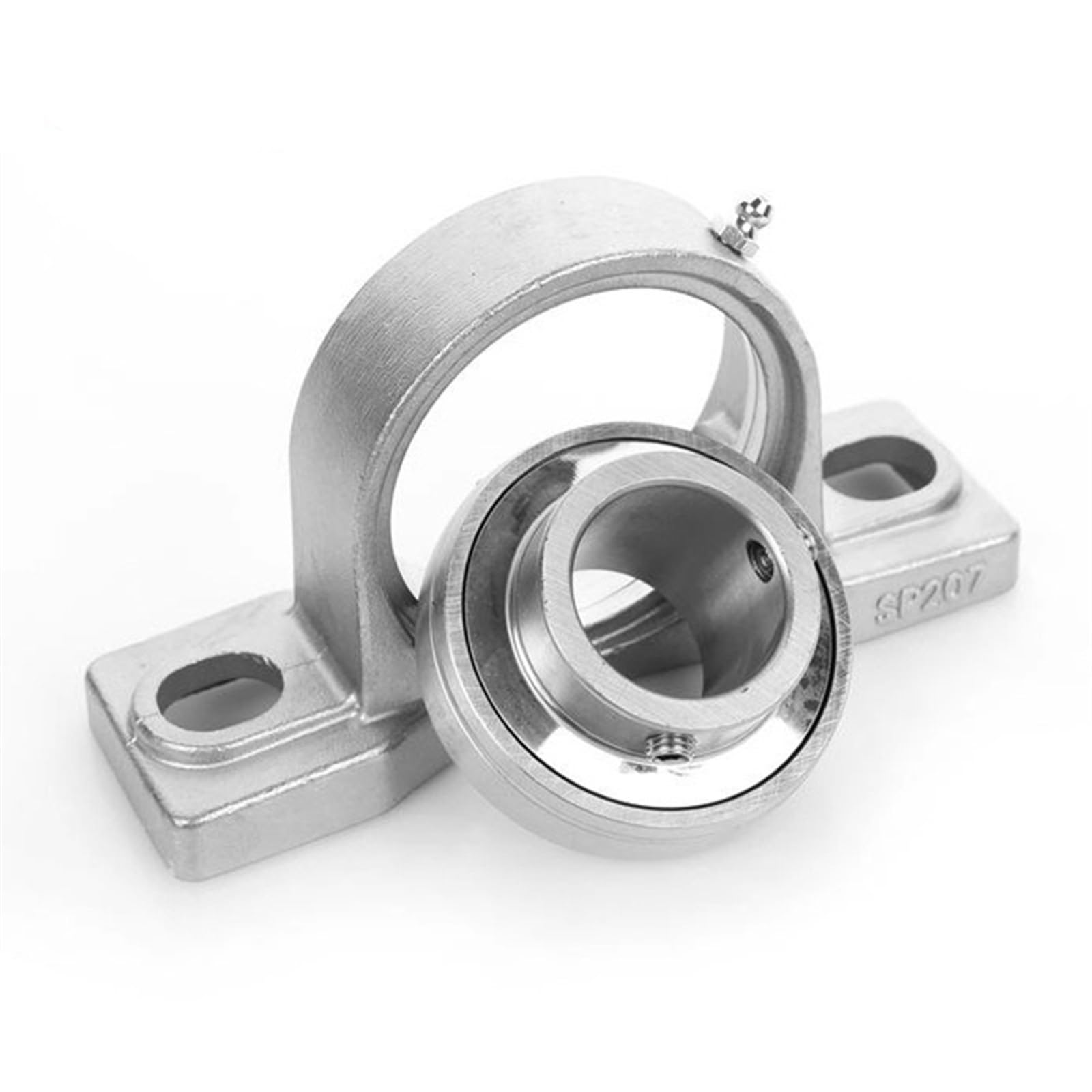 Roulement sphérique extérieur en Acier Inoxydable SUCP206, 1 pièce, Base de Ceinture, roulements d'insertion, étanche, antirouille