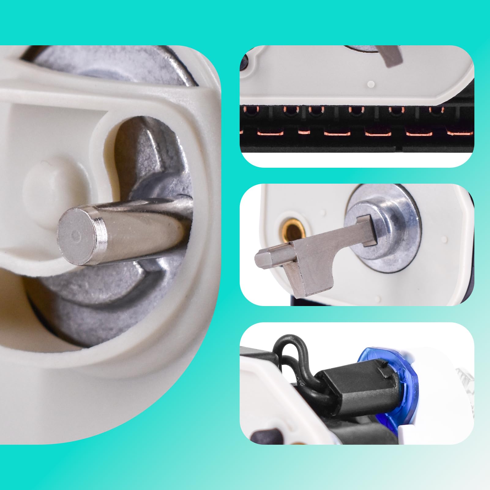 Key Switch Ignition Switch And Door Lock Cylinder With Keys Compatible With Ram Promaster 1500 2500 3500 Ignition Key Switch Cylinder & Door Lock Set - Foto 6