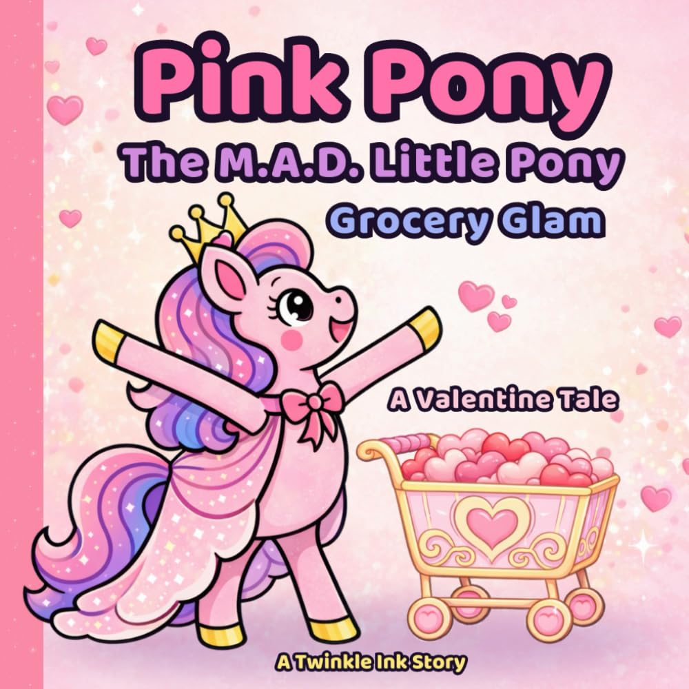 Pink Pony The M.A.D. Little Pony: Grocery Glam A Valentine Tale