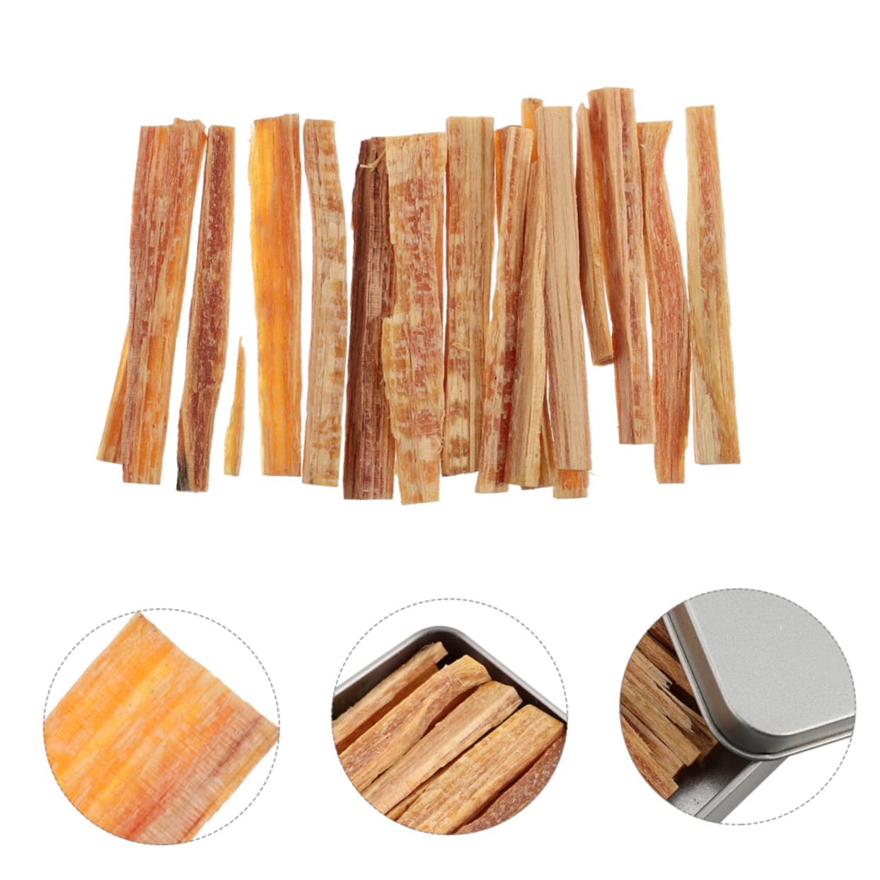 EXCEART Lot de Bâtons en Bois Naturel Allume-feu pour Camping et Feu Extérieur, Faciles à Utiliser, Légers et Adaptés la Survie en Plein Air