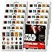 Star Wars Stickers Party Favors Pack Featuring Kylo Ren, Rey, Captain Phasma, Stormtroopers, BB-8, and More! by Stickerland