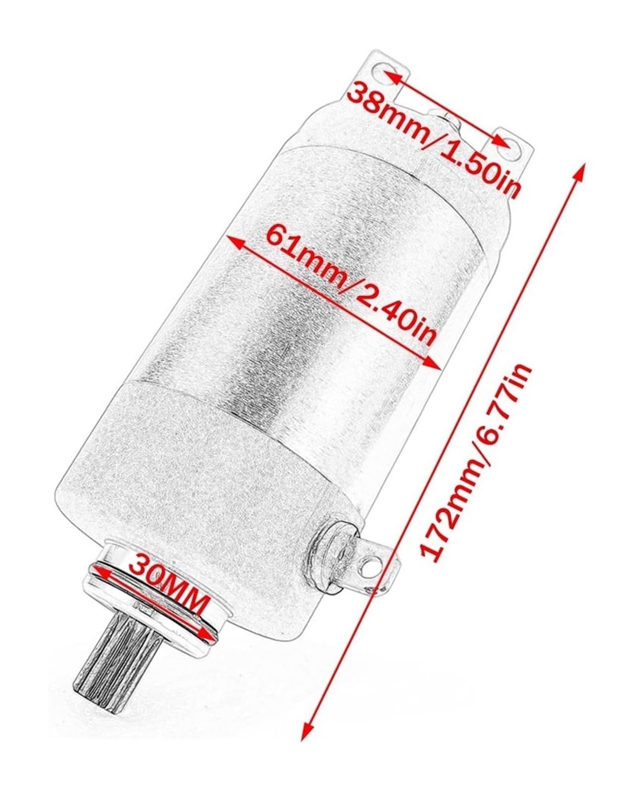 Motor Generador para YFA-1 para Breeze 125 YFM125 YFM125GH para Grizzly 125 para Hunter 3FA-81890-00 3FA-81800-01 Motor De Arranque