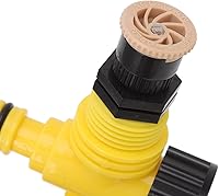 Vista 4 de Sistema de riego automático de 360 grados, aspersor de jardín de ajuste múltiple para césped al aire libre, jardín, patio, césped, riego