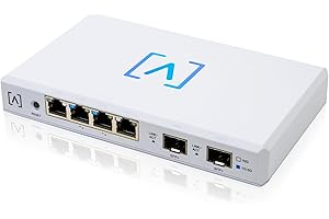 Route10 10 Gbps Hardware-Accelerated, High-Performance Router with 4x 2.5 Gbps Ports and...