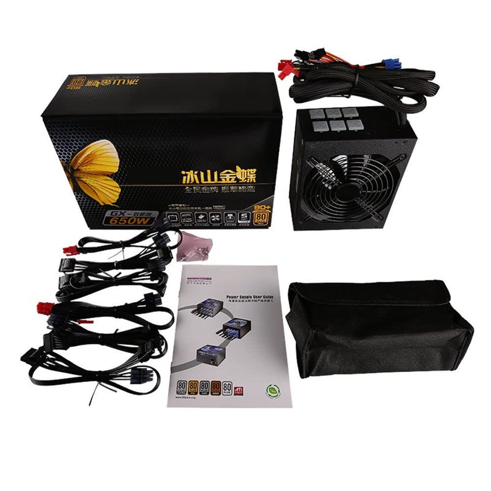 SUPER FLOWER　SF-650F14MG　GOLD 650W Amazon.com: PSU for Super Flower Golden Butterfly Efficiency