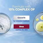 Crème NIVEA Réparation et Soin pour le visage, le corps et les mains pour peau très sèche et rugueuse, crème 15% glycérine + urée pour réparer visiblement la sécheresse et prévenir la perte d'humidité pendant 72 heures, pot de 400mL