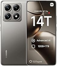 XIAOMI 14T PRO Ai 5G + 4G LTE (for Tmobile Mint Tello & Global) (1024GB + 12GB) NFC Global ROM Unlocked Worldwide 50MP Triple Pro Leica Camera 6.67" 144Mhz (Titan Gray)