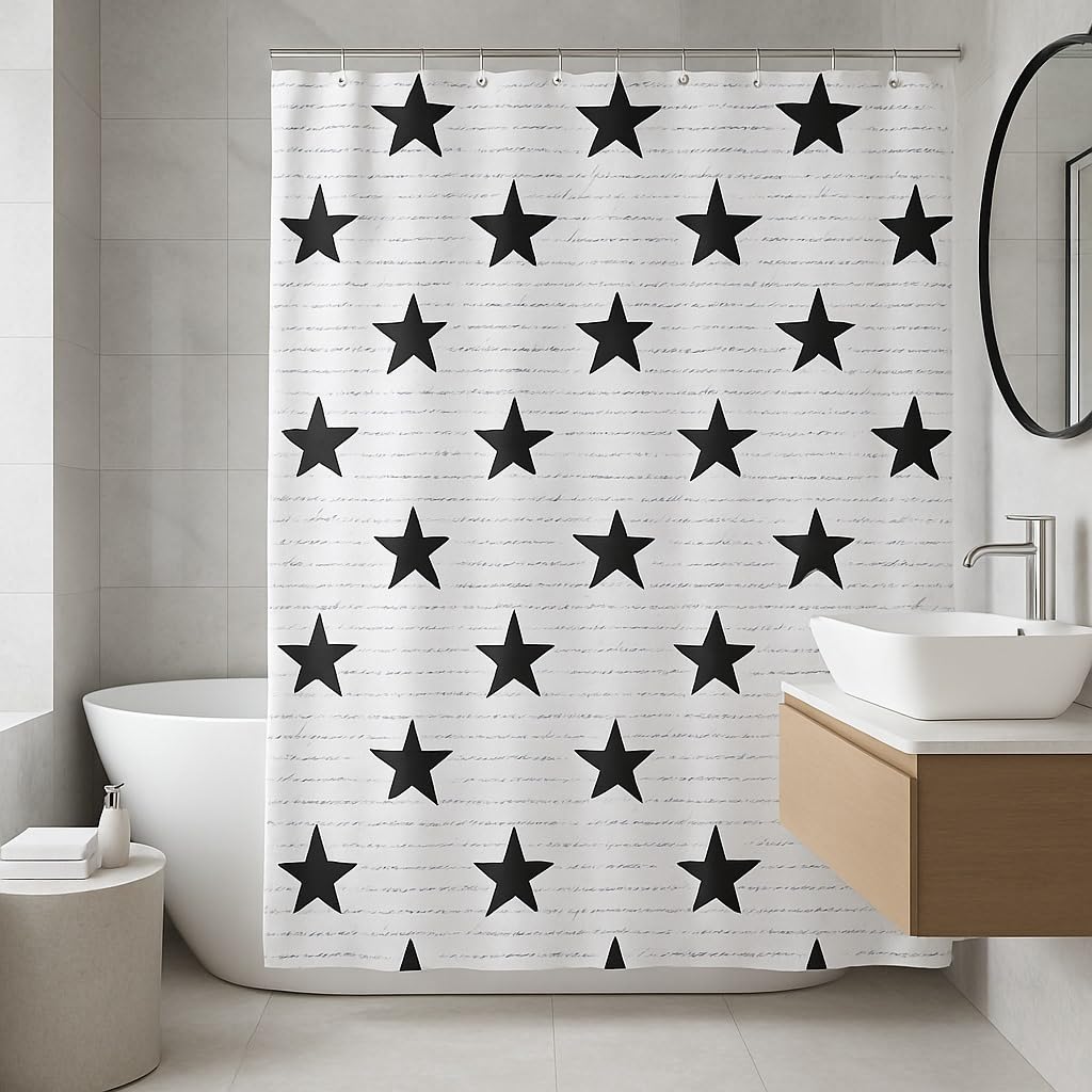 HOMELEE DEKOR 7 feet Eco Friendly 100% PEVA Heavier Quality Waterproof Shower Curtains with 12 Hooks | Bathroom | Bathtub | Window | Curtain Restroom | Easy Installation | Slide Home Decor |185×205 Cm HOMELEE DEKOR 7 feet Eco Friendly 100% PEVA Heavier Quality Waterproof Shower Curtains with 12 Hooks | Bathroom | Bathtub | Window | Curtain Restroom | Easy Installation | Slide Home Decor |185×205 Cm