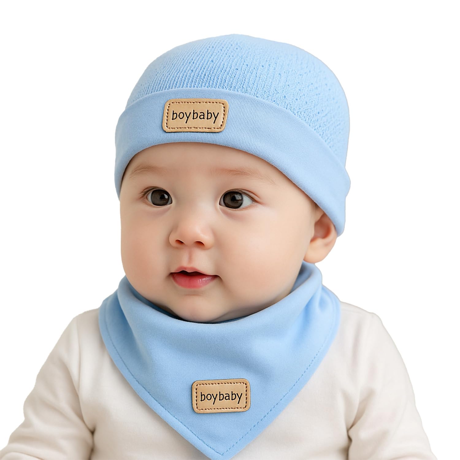 SYGA Baby Kids Infant Toddler Bandana Bib Feeding Triangle Salvia Towel Hat-image-28